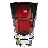 バカラ アビス ベース レッド H:20cm  【並行輸入品】 2-604-972