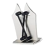 Fenteer ステンレス 研磨工具 カッターシャープナー - 銀