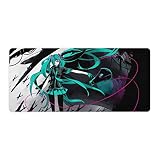 マウスパッド 初音ミク 人気 アニメ 40x90cm プレイマット 防水 滑り止 耐久性が良い 多機能 デスクトップパッド 周辺機器 贈り物