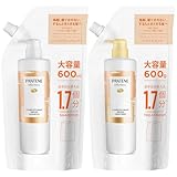 パンテーン エフォートレス シャンプー&コンディショナーセット 600mL+600g 詰め替え特大 コンプリートナイトリペアー