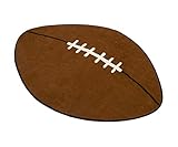 Football Rug Kids Sports Area Rug 28"X45" - Rugs 4 Less Collection [並行輸入品]