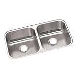 Elkayアンダーマウントステンレススチールキッチンシンクステンレススチールdxuh3118 31-3/4-Inch by 18-1/4-Inch DXUH3118 1