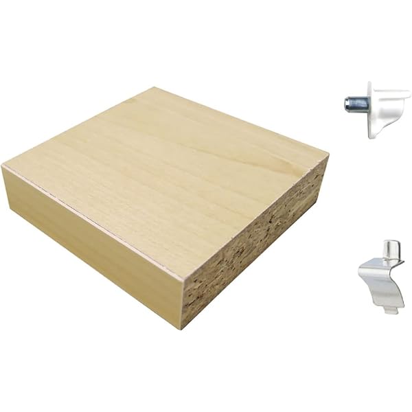 Amazon｜棚板のカットサンプルとダボサンプル 色や質感の確認にどうぞ  