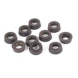 uxcell 超硬インサート　カーバイド製グレー　旋盤ツール　 10mm径 10個入り