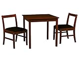 koeki ダイニング3点セットブラウン色 ETT-7575(BR)