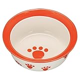 Pet rageous designs（ペットレジオスデザイン）犬用食器 ペットパウ ドッグボウル オレンジ SS サイズ