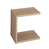 連結できるラック用連結用パーツ　　ナチュラル　Ｂ（コの字型（横積みタイプ））