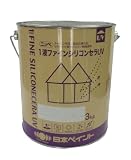 日本ペイント １液ファインシリコンセラＵＶ　白 3kg