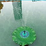 太陽光で発電 ソーラー 噴水 面倒な配線は不要!! 池ポンプ