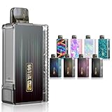 Aspire GOTEK Nano 電子タバコ ベイプ 使い捨て 持ち運び シーシャ POD スターターキット 本体 (アイスブラック)