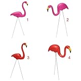 SONONIA　２個入り　ピンク　プラスチック製　フラミンゴ　ヤード　ガーデン　芝生　園芸　装飾品