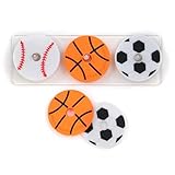 Chewbeads Stack and Play - Play Ball - 3 pk by Chewbeads