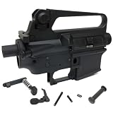 「 E&C 」東京マルイ M4 M16 電動ガン用 M16A2 メタルフレーム (ブラック)