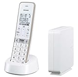 シャープ コードレス電話機 JD-SF2CL-W ホワイト 1.8型ホワイト液晶