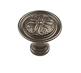 Century Hardware 28017-OBL Iris 1-3/8" Diameter Round Knob, Light Oil Rubbed Bronze Century Hardware