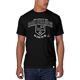 NHL Los Angeles Kings ' 47ブランド2014 Stanley Cup ChampionsメンズScrum Tee XL ブラック