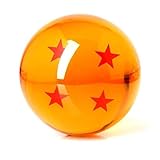 WONFAST ラージ/76mm スター ドラゴンボールZ 星 クリスタル レプリカボール ギフトボックス付き 4starball