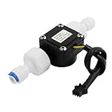 uxcell G1/2" Hall Effect Flow Sensor 0.5-30L/min 1.20MPa for Water Heater [並行輸入品]