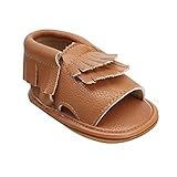 Itaar Toddler幼児ベビー靴サンダルwithタッセルソフトソールユニセックス滑り止め カラー: ベージュ