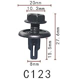 プッシュ　リベット　ホンダ系　パネル用　PF-C123　10個