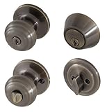 Honeywell 8101105 Classic Combo Door Knob, Antique Brass by Honeywell [並行輸入品]