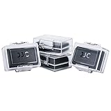 JJC互換カメラバッテリーケース Canon LP-E6N LP-E8 LP-E12 LP-E17用 Nikon EN-EL15 EN-EL14A Sony NP-FZ100 NP-FW50 NP-FM500H NP-BX1 Fujifilm NP-W126S NP-95 Olympus BLN-1 BLS-5用 4個パック 。