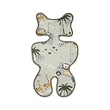 [POGMANG]ポグマン3Dメッシュベビーカーシート/クッション/チャイルドシート クッション/保冷シート (サファリ)