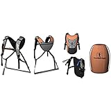 腰痛持ちのパパに朗報です。新発想の腰を痛めず疲れにくい直立式ハンズフリーおんぶ用品★スタンディングキャリヤー★ユニセックス　　 Piggyback Rider社【並行輸入】