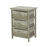 AZUMAYA インテリアボックス3段 AKB-147-3D