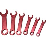 Speedwayアルミan継手レンチセット、6点
