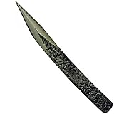 伝匠 竹細工用小刀 6分 両刃 曲 キリバコイリ