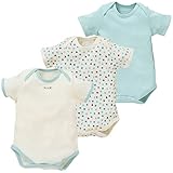 西松屋 EFD カリフォルニア綿 3枚組半袖ショルダーロンパス肌着（ドット＆てんとう虫）【70cm・80cm・90cm】 新生児 80