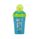 幼児のストローカップ、青 (Vital Baby) (x 6) - Vital Baby Toddler Straw Cup, Blue (Pack of 6) [並行輸入品]