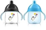 Philips AVENT My Penguin Sippy Cup, Blue, 9 Ounce (Pack of 2) by CuteMch [並行輸入品]