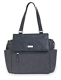 Carter's Top Handle Tote Modern Diaper Bag, Grey Heather by Carter's