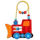 Stephen Joseph Construction Rolling Wire and Bead Toy [並行輸入品]