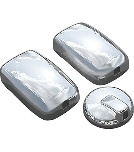 Amazon | いすゞ NEWエルフ マツダ タイタン メッキ ミラーカバー 3点