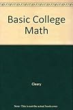 Cover of Basic College Math a Problem Solving Approach