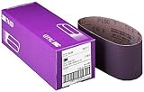 Cubitron 81394 Y Weight Filmlok Cloth Belt, 60 Grade, 3 by 18-Inch, Purple, 5 Per Pack by Cubitron