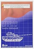 ギャラクシーモデル 1/35 中国 96B式 主力戦車 迷彩塗装マスクシール 309号車2017年8月 (モンモデル用)プラモデル用マスキング GXYD35001