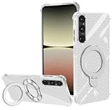 MOTO G64 5G ケース MOTO G64Y 5G クリア MagSafe対応 リング付き 縦横両対応 透明 TPU 柔軟性 薄型 軽量 指紋防止 黄ばみ防止 moto g64y 5g スマホケース 耐衝撃 落下防止 滑り止め 防塵 一体型 携帯便利 ストラップホール付き モトg64/g64Y カバー マグネット搭載 車載ホルダー 対応