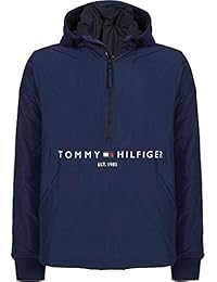 tommy hilfiger padded half zip anorak