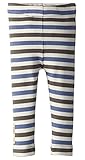 L'ovedbaby ラブドベビー オーガニックコットン レギンス 18-24ヶ月用 SLATE STRIPE OR447