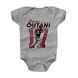 500レベルShohei Ohtani赤ちゃん服& Onesie ( 3 – 6 , 6 – 12 , 12 – 18、18 – 24か月 – Los Angeles野球ベビー服 – Shohei O
