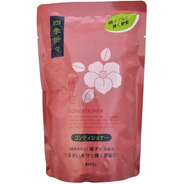 Amazon | 熊野油脂 四季折々 椿油コンディショナー 詰替用 450ml
