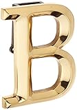 Monogram Letter B Door Knocker - Brass by Michael Healy Designs