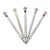 SODIAL 高品質ドライバーセット　5 X 0.8-1.6mmフラットブレードヘッドチップ腕時計　ドライバー修理セット　携帯電話PCの修復ツール