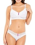 Hot Milk レディース 見せブラ 授乳 マタニティブラ US サイズ: 32FF UK/ 32H US