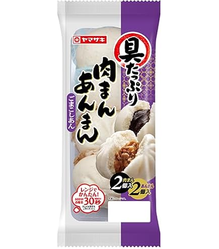 Amazon | ヤマザキ 具たっぷりあんまん 2個入り ごまこしあん ×3個