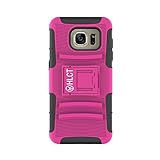 Galaxy s7 Edgeケース, HLCT丈夫な耐衝撃デュアルレイヤーケース付きスタンドキックスタンドfor Samsung Galaxy s7 Edge Samsung Galaxy S7 Ed